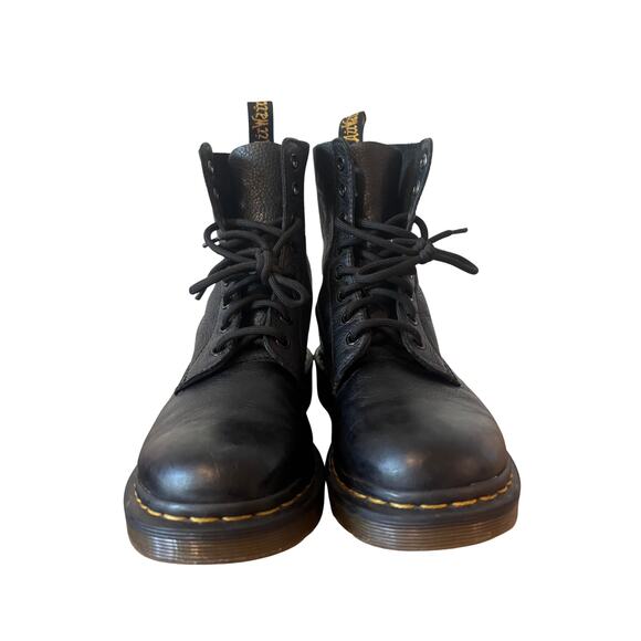 Dr. Martens Pascal Black Pebbled Leather Combat Boots – Women’s 8 / EU 39 - Picture 9 of 9